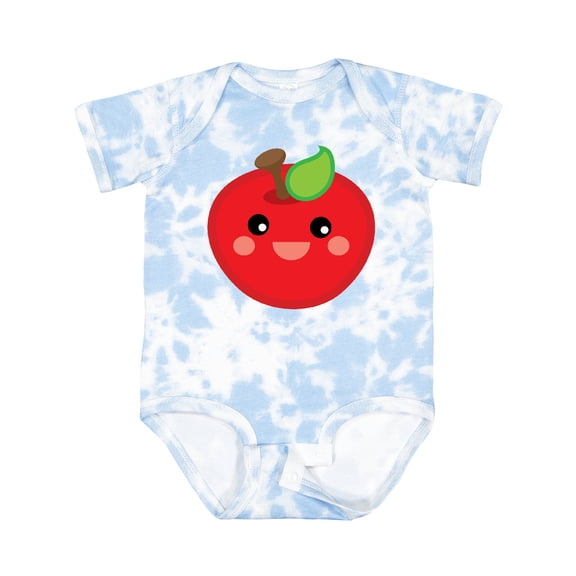 Inktastic Smiling Apple Boys or Girls Baby Bodysuit