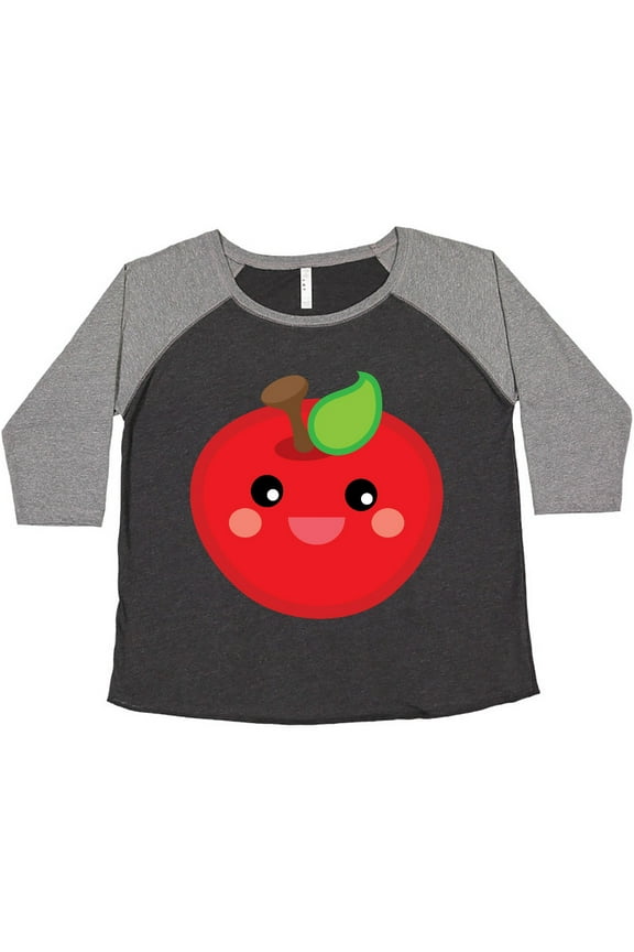 Smiling Apple Women's Plus Size T-Shirt