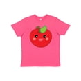 thumbnail image 1 of Inktastic Smiling Apple Youth T-Shirt, 1 of 5