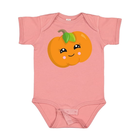 Inktastic Halloween Pumpkin, Trick or Treat, Smiling Pumpkin Boys or Girls Baby Bodysuit