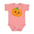 thumbnail image 1 of Inktastic Smiling Pumpkin, Orange Pumpkin, Halloween Boys or Girls Baby Bodysuit, 1 of 5