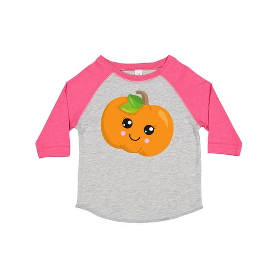 Inktastic Smiling Pumpkin, Orange Pumpkin, Halloween Boys or Girls Toddler T-Shirt