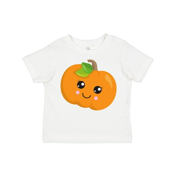 Inktastic Smiling Pumpkin, Orange Pumpkin, Halloween Boys or Girls Toddler T-Shirt