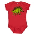 thumbnail image 1 of Inktastic Smiling Stegosaurus Boys or Girls Baby Bodysuit, 1 of 5