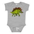 thumbnail image 1 of Inktastic Smiling Stegosaurus Boys or Girls Baby Bodysuit, 1 of 5