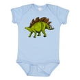 thumbnail image 1 of Inktastic Smiling Stegosaurus Boys or Girls Baby Bodysuit, 1 of 5