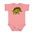 thumbnail image 1 of Inktastic Smiling Stegosaurus Boys or Girls Baby Bodysuit, 1 of 5