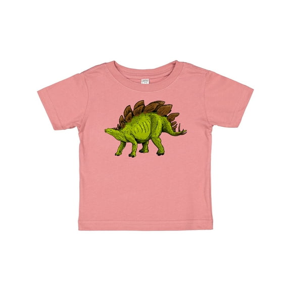 Inktastic Smiling Stegosaurus Boys or Girls Baby T-Shirt