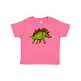 thumbnail image 1 of Inktastic Smiling Stegosaurus Boys or Girls Baby T-Shirt, 1 of 5