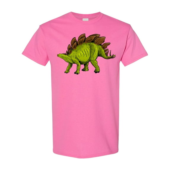Inktastic Smiling Stegosaurus T-Shirt
