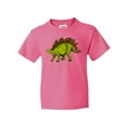 thumbnail image 1 of Inktastic Smiling Stegosaurus Youth T-Shirt, 1 of 5