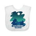 thumbnail image 1 of Inktastic Smoky Mountains Gatlinburg Tennessee with Bear Boys or Girls Baby Bib, 1 of 4