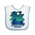 thumbnail image 1 of Inktastic Smoky Mountains Gatlinburg Tennessee with Bear Boys or Girls Baby Bib, 1 of 4