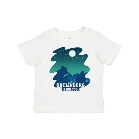 Inktastic Smoky Mountains Gatlinburg Tennessee with Bear Boys or Girls Toddler T-Shirt