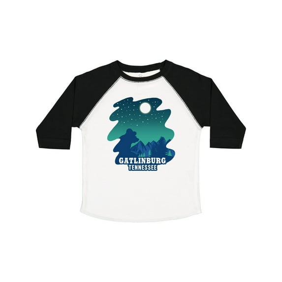 Inktastic Smoky Mountains Gatlinburg Tennessee with Bear Boys or Girls Toddler T-Shirt