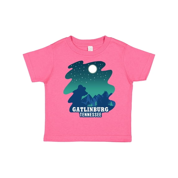 Inktastic Smoky Mountains Gatlinburg Tennessee with Bear Boys or Girls Toddler T-Shirt