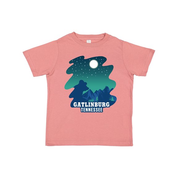 Inktastic Smoky Mountains Gatlinburg Tennessee with Bear Boys or Girls Toddler T-Shirt