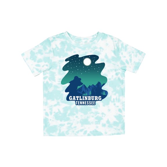 Inktastic Smoky Mountains Gatlinburg Tennessee with Bear Boys or Girls Toddler T-Shirt