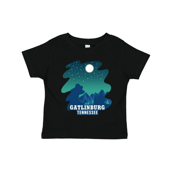 Inktastic Smoky Mountains Gatlinburg Tennessee with Bear Boys or Girls Toddler T-Shirt