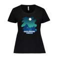 thumbnail image 1 of Inktastic Smoky Mountains Gatlinburg Tennessee with Bear Women's Plus Size T-Shirt, 1 of 5