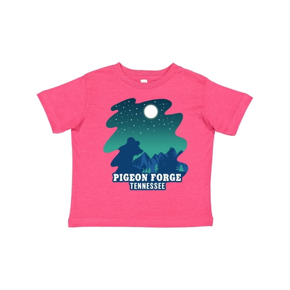 Inktastic Smoky Mountains Pigeon Forge Tennessee with Bear Boys or Girls Toddler T-Shirt