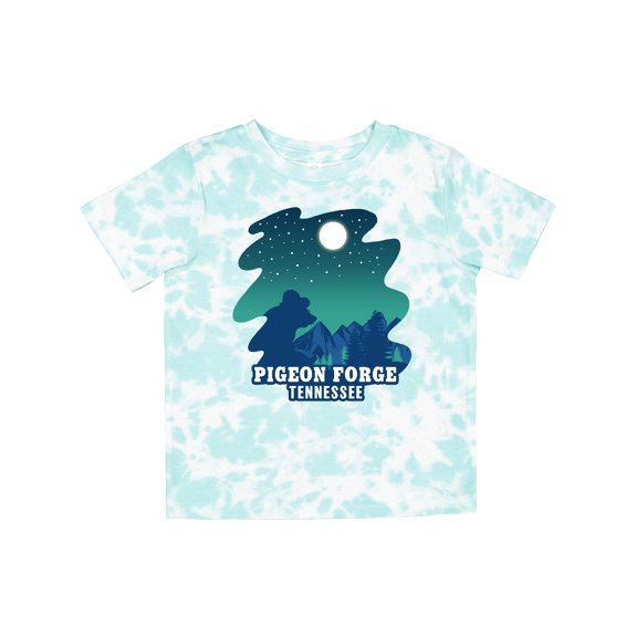 Inktastic Smoky Mountains Pigeon Forge Tennessee with Bear Boys or Girls Toddler T-Shirt