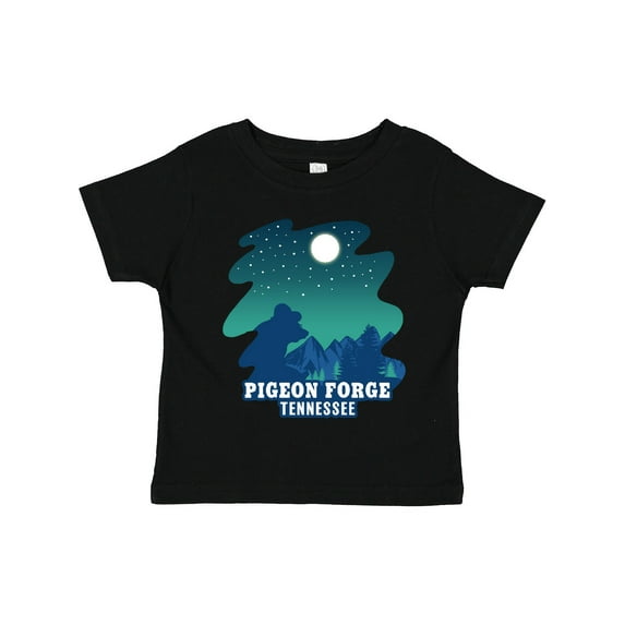 Inktastic Smoky Mountains Pigeon Forge Tennessee with Bear Boys or Girls Toddler T-Shirt
