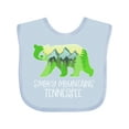 thumbnail image 1 of Inktastic Smoky Mountains, Tennessee Mountains and Bear Shape Boys or Girls Baby Bib, 1 of 4