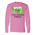 thumbnail image 1 of Inktastic Smoky Mountains, Tennessee- Mountains and Bear Shape Long Sleeve T-Shirt, 1 of 5