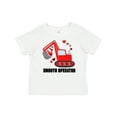 thumbnail image 1 of Inktastic Smooth Operator Funny Valentine Construction Boys or Girls Baby T-Shirt, 1 of 5