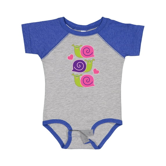 Inktastic Snail Lover Girl Garden Snails Girls Baby Bodysuit