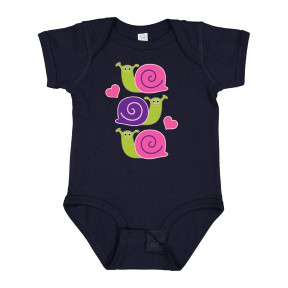 Inktastic Snail Lover Girl Garden Snails Girls Baby Bodysuit