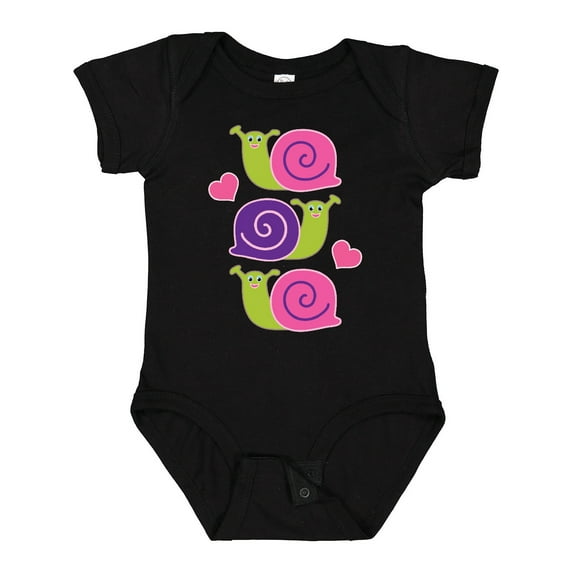Inktastic Snail Lover Girl Garden Snails Girls Baby Bodysuit