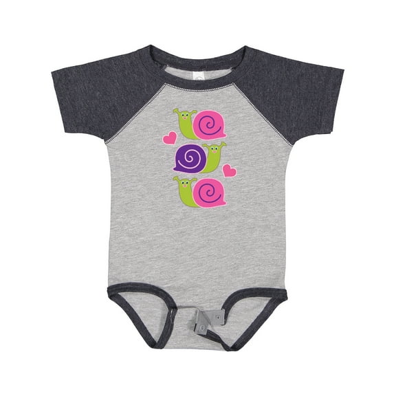 Inktastic Snail Lover Girl Garden Snails Girls Baby Bodysuit