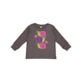 thumbnail image 1 of Inktastic Snail Lover Girl Garden Snails Girls Long Sleeve Toddler T-Shirt, 1 of 5
