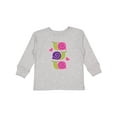 thumbnail image 1 of Inktastic Snail Lover Girl Garden Snails Girls Long Sleeve Toddler T-Shirt, 1 of 5