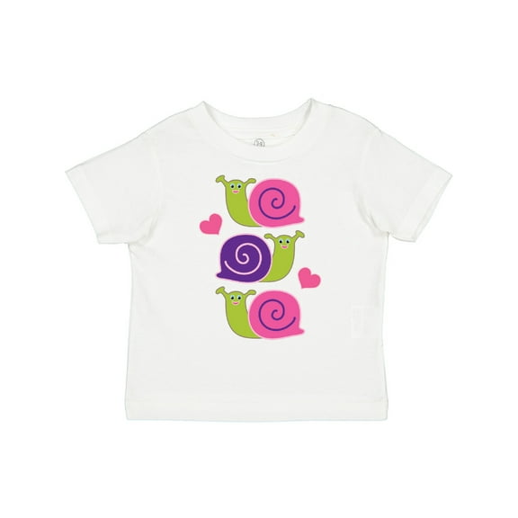 Inktastic Snail Lover Girl Garden Snails Girls Toddler T-Shirt