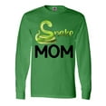 thumbnail image 1 of Inktastic Snake Mom- Cute Long Sleeve T-Shirt, 1 of 5