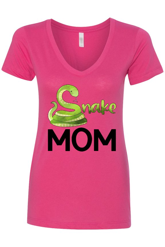 Snake Mom Cute Women's V-Neck T-Shirt