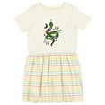 thumbnail image 1 of Inktastic Snake and Moon Girls Toddler Dress, 1 of 5