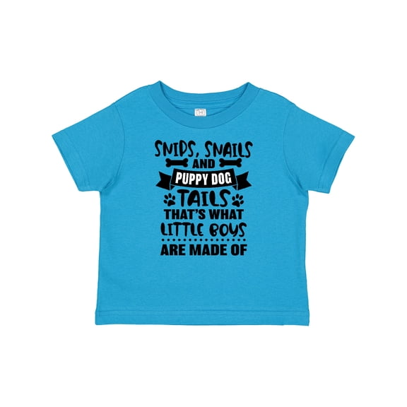 Inktastic Snips Snails and Puppy Dog Tails That's What Little Boys Boys Baby T-Shirt