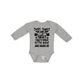 thumbnail image 1 of Inktastic Snips Snails and Puppy Dog Tails That's What Little Boys Boys Long Sleeve Baby Bodysuit, 1 of 5