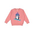 thumbnail image 1 of Inktastic Snowboard Penguin Toddler Sweatshirt, 1 of 4