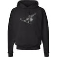 thumbnail image 1 of Inktastic Snowboarder Adult Hoodie Sweatshirt, 1 of 4