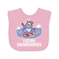 thumbnail image 1 of Inktastic Snowboarding Future Snowboarder Boys or Girls Baby Bib, 1 of 4