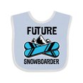 thumbnail image 1 of Inktastic Snowboarding Future Snowboarder Boys or Girls Baby Bib, 1 of 4