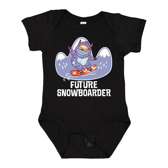 Inktastic Snowboarding Future Snowboarder Boys or Girls Baby Bodysuit