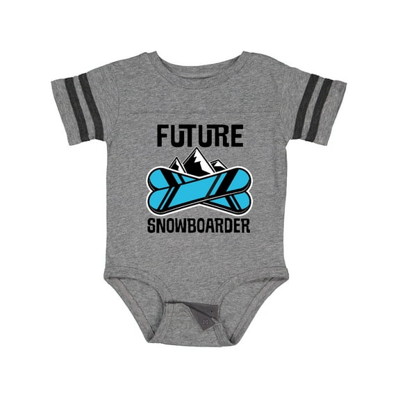 Inktastic Snowboarding Future Snowboarder Boys or Girls Baby Bodysuit