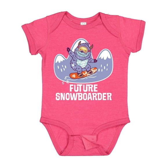 Inktastic Snowboarding Future Snowboarder Boys or Girls Baby Bodysuit