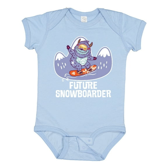 Inktastic Snowboarding Future Snowboarder Boys or Girls Baby Bodysuit